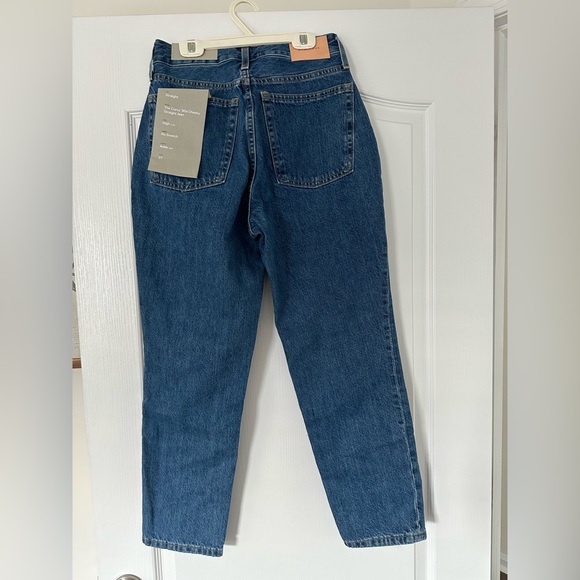 NWT - Everlane - The Curvy 90's Cheeky Straight Jean - Size 27 - Picture 2 of 8